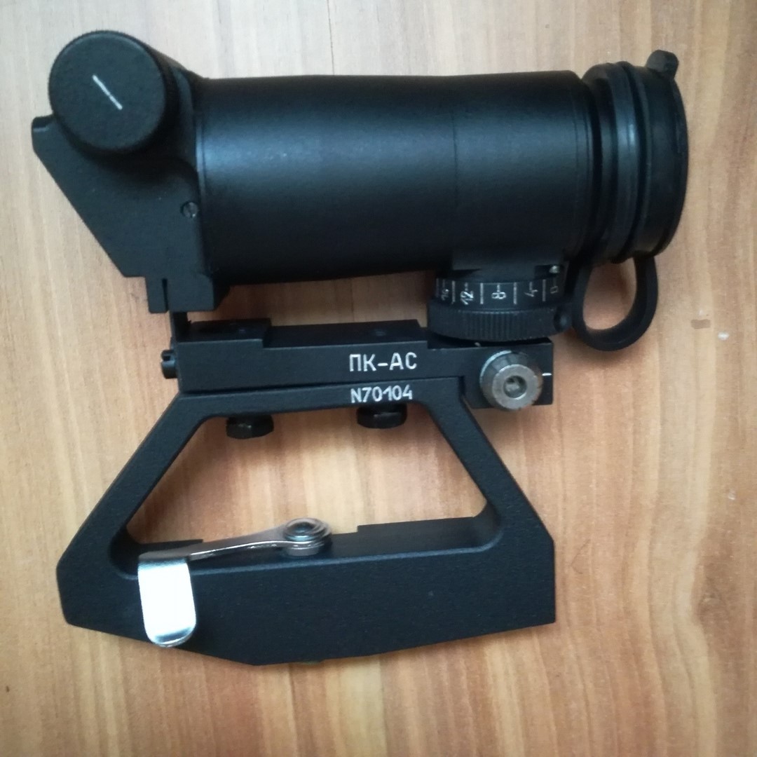 Belomo PK-AS 1x wide angle scope for Picatinny rail